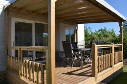 Verandachalet de luxe 6 persoons 