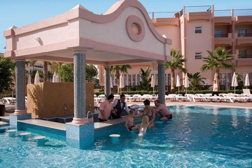 All inclusive ClubHotel Riu Guarana in Olhos d'Agua, Algarve, Portugal