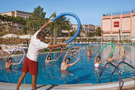 All inclusive ClubHotel Riu Guarana in Olhos d'Agua, Algarve, Portugal