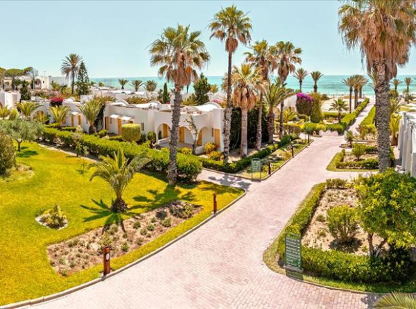 Delfino Beach luchtfoto