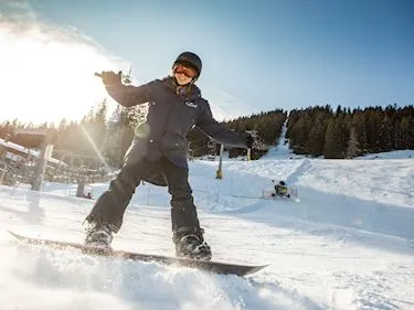 Na een dagje skiën... lekker uiteten!