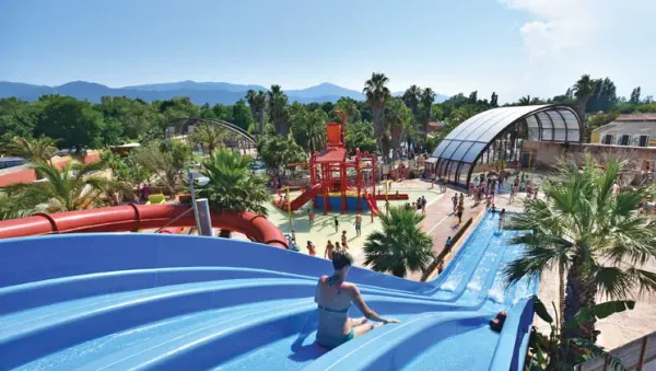 Waanzinnig waterpark op Camping La Sirène 