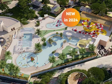 Nieuw zwemparadijs bij Camping Les Dunes 