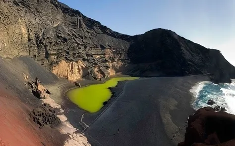 El Golfo & Lago Verde op Lanzarote