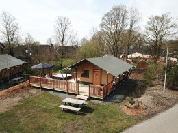 Glamping vakantie in een safaritent