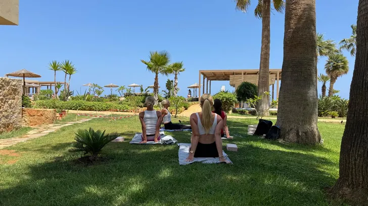 Yoga en fitness bij Alai Crete