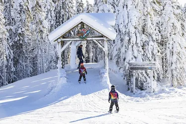 Wintersport in Scandinavië met kinderen