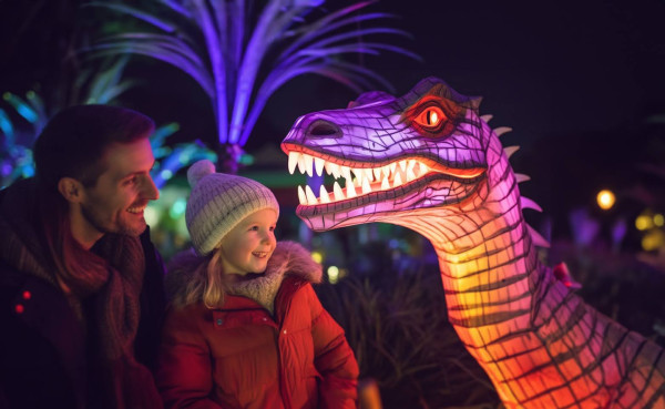 W(r)auw! DinoGlow Adventure bij Wunderland Kalkar