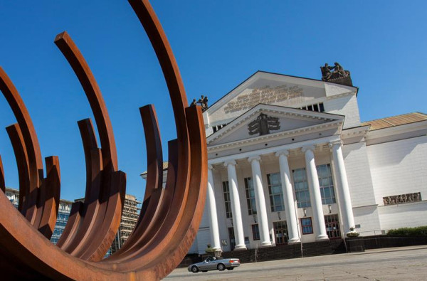 Theater Duisburg in de omgeving van het hotel