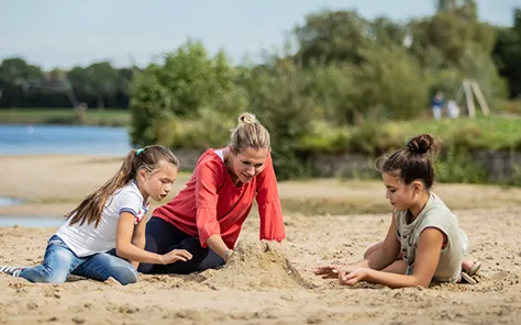Vakantiepark met zwemvijver - Landal Stroombroek