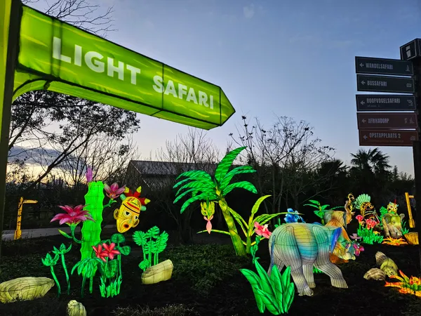 Beleef de magie van Light Safari Beekse Bergen