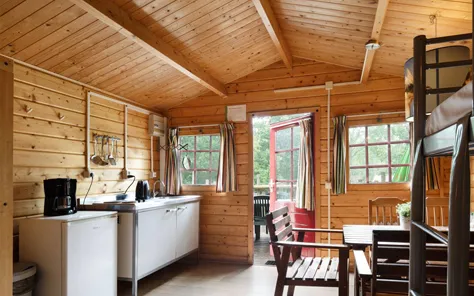 Slapen in een boomhut op Vakantiepark Dierenbos