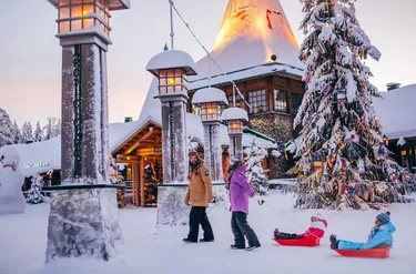 Santa Claus Holiday Village