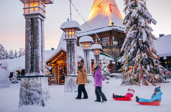 Santa Claus Holiday Village