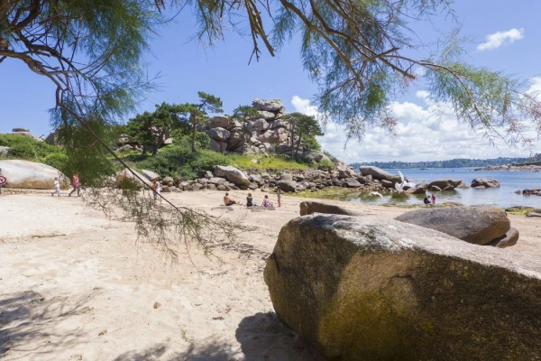 Camping Le Ranolien- strand