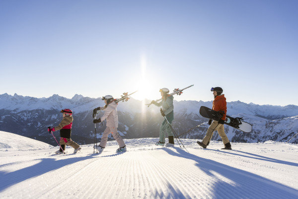 Wintersportplezier voor kinderen in Serfaus-Fiss-Ladis