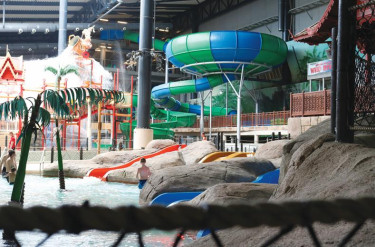 lalandia billund, waterpret in the aquadome
