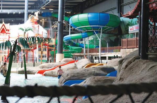 lalandia billund, waterpret in the aquadome