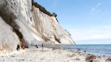 GeoCenter Møns Klint en krijtrotsen Møn 