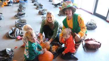 Gaaf: Halloween bij de Leistert