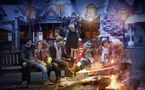 Warme Winter Weide