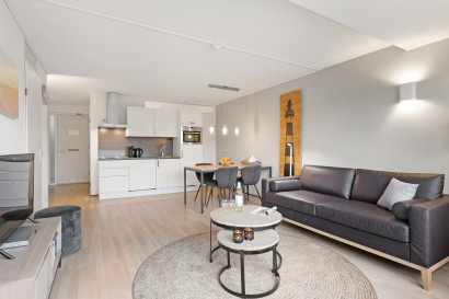 Bungalowpark aan zee in Nederland