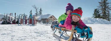 Wintersport aan de piste