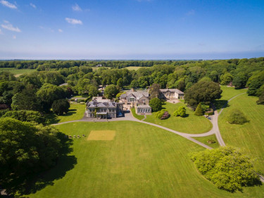Landal Clowance - luchtfoto van het vakantiepark