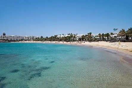 Playa de las Cucharas op Lanzarote
