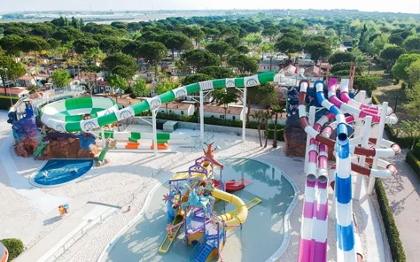 Union Lido: camping aan zee met waterpark
