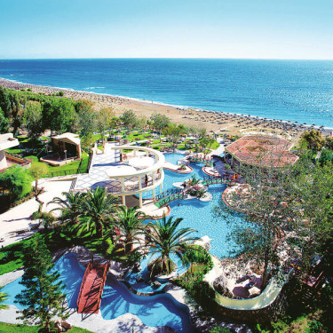 Kindvriendelijk hotel Calypso Beach in Faliraki op Rhodos - Griekenland