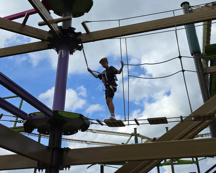 Klimmen tot 15 meter hoogte