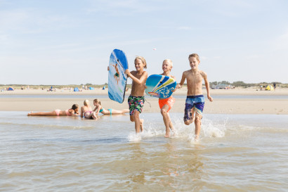 Kindercamping Nederland aan zee