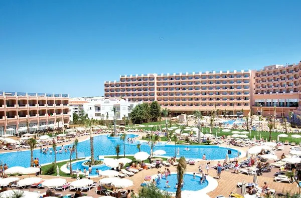 All inclusive ClubHotel Riu Guarana in Olhos d'Agua, Algarve, Portugal