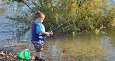Camping cahteau des marais - vissen