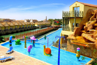 Egypte met kinderen, kindvriendelijk hotel Panorama Bungalows in Hurghada