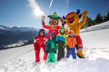 Sneeuwpret buiten de piste in Serfaus-Fiss-Ladis