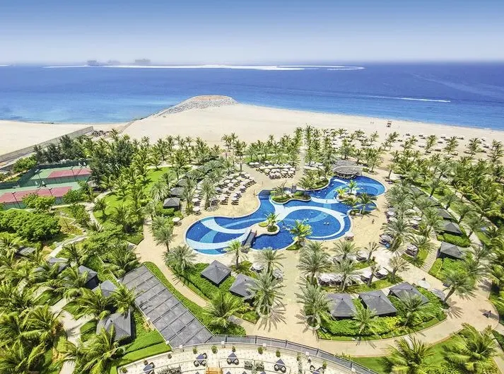 Waterpret bij Waldorf Astoria Ras Al Khaimah