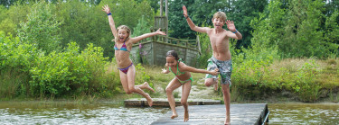 Landal Vakantiepark met zwemvijver