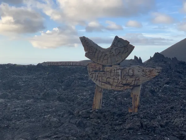 Nationaal Park Timanfaya op Lanzarote