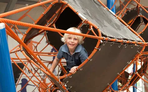 Kinderfaciliteiten op het vakantiepark