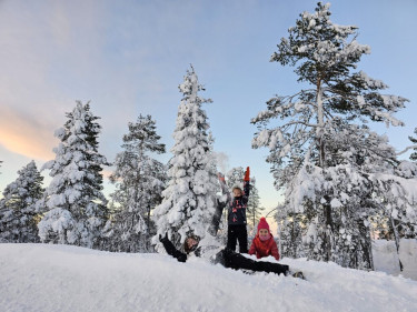Wintersport in Scandinavië met kinderen