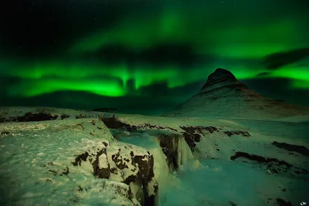 Noorderlicht in Fins Lapland