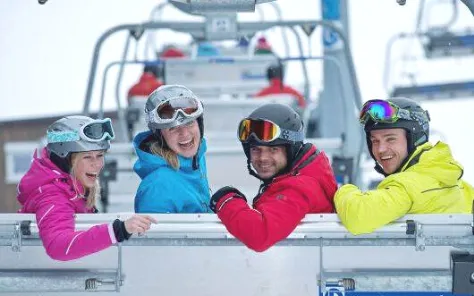 Wintersport met tieners in Oostenrijk
