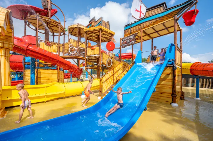 Waterpret bij De Rotonde