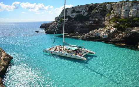 De zuidkust van Mallorca