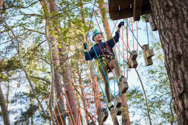 west zweden vakantie, klimpark upzone