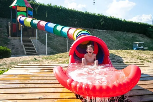 Camping La Grappe Fleurie - waterglijbaan