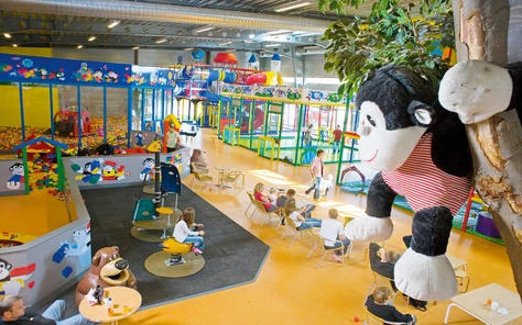lalandia billund, indoor speeltuin monky tonky land