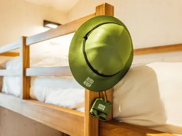 NIEUW: Wakker worden in de Woodland Cabin op Lake Resort